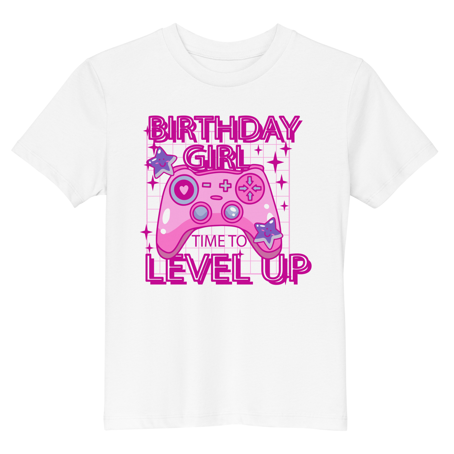 Birthday Girl Games Organic T-shirt