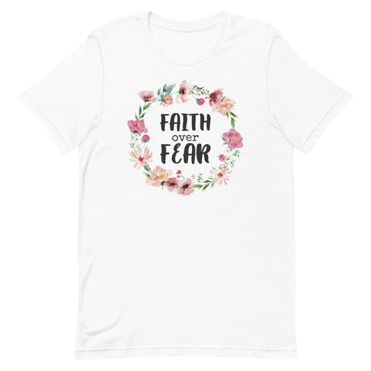 Faith Over Fear Eco T-shirt